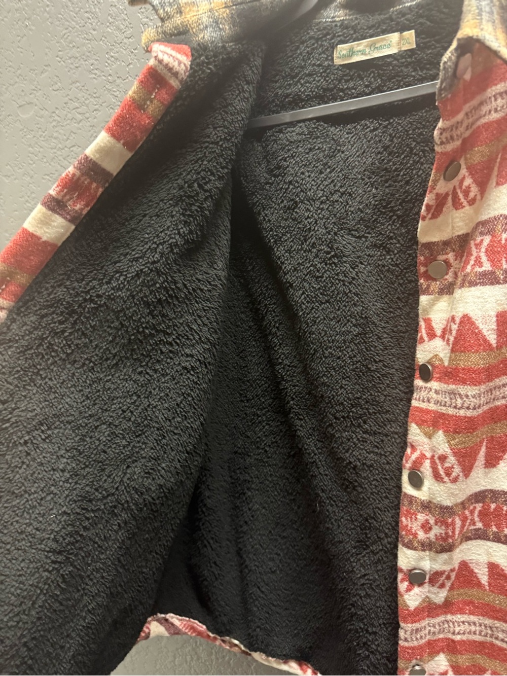 Southern Grace Aztec Patterned Jacket - Picture 3 of 6